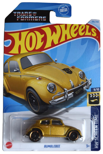 Hot Wheels Bumblebee HW Screen Time 9/10 [Gold] 186/250