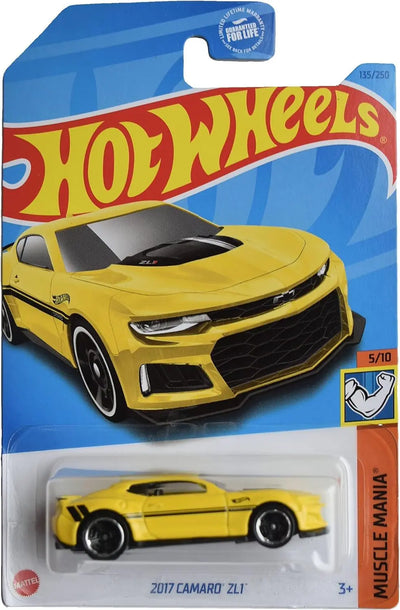Hot Wheels 2017 Camaro ZL1 Muscle Mania 5/10 [Yellow] 135/250
